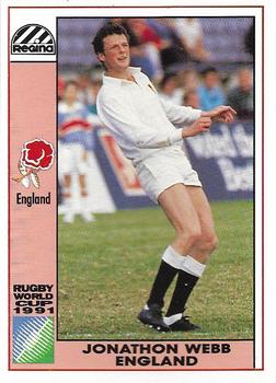 1991 Regina Rugby World Cup #52 Jonathan Webb Front